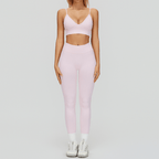 Aisha - Trendy Triangle Yoga & Fitness Set for Peak Performance
