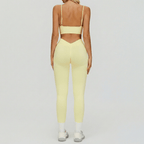 Aisha - Trendy Triangle Yoga & Fitness Set for Peak Performance