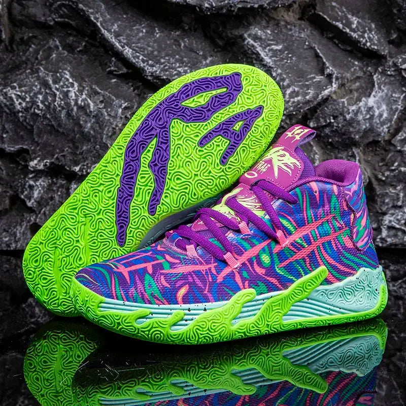 MunaWear  Men's Basketball Shoes  Liam - Breathable Basketball Shoes for Men and Women with Comfortable Fit for Training and Casual Wear