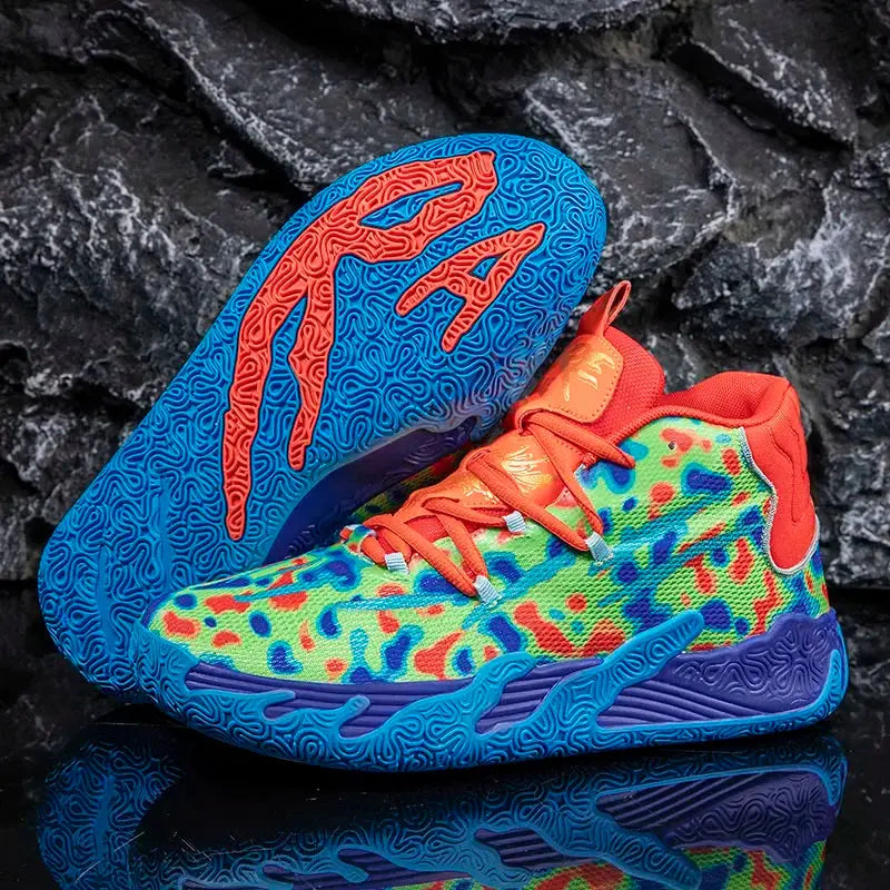 MunaWear  Men's Basketball Shoes  Liam - Breathable Basketball Shoes for Men and Women with Comfortable Fit for Training and Casual Wear