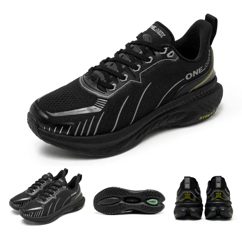 MunaWear  Men's Running Shoes  Liam – Ultra-Lightweight Shock Absorbing Running Shoes for Men with Non-Slip Outsole & Reflective Feature