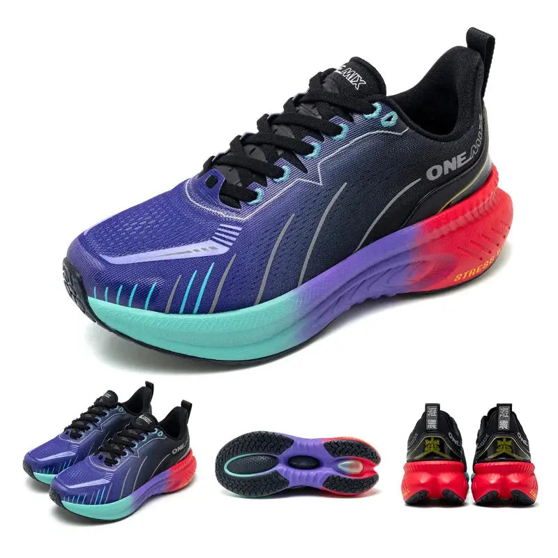 MunaWear  Men's Running Shoes  Liam – Ultra-Lightweight Shock Absorbing Running Shoes for Men with Non-Slip Outsole & Reflective Feature
