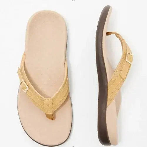 MunaWear  Orthopedic Sandals  Mia – Customizable Orthopedic Women's Sandals with Casual Flip Flop Design for Ultimate Comfort 