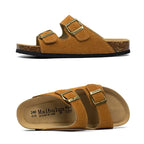 MunaWear  Sandals & Slides  Ethan – High-Quality Unisex Two-Buckle Casual Slides for Indoor & Outdoor Comfort