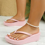 Solara Wedge Sandals – Stylish Women’s Flip Flops & Platform Summer Slides