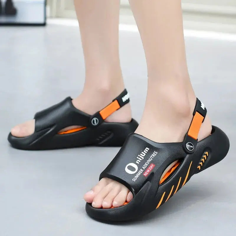 MunaWear - Sandals & Slides - TideSwift - Soft-Sole EVA Platform Slides for Men and Women - Comfortable Indoor & Outdoor Men's Sandals - 