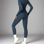 MunaWear  Sets  Amber - Stylish And Comfortable Long Sleeve Yoga Set With Leggings