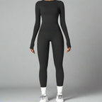 MunaWear  Sets  Amber - Stylish And Comfortable Long Sleeve Yoga Set With Leggings
