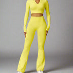 MunaWear  Sets  Mia - Stylish Fitness Jacket And Leggings Set Perfect For Yoga And Padel