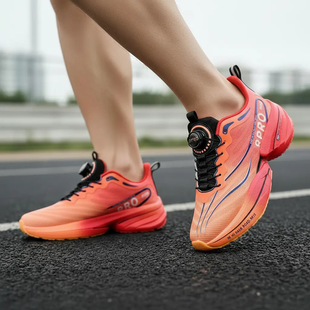MunaWear - Shoes - Aeron – Lightweight Breathable Carbon Plate Running Shoes for Men and Women with Nonskid Sole and Enhanced Propulsion - 