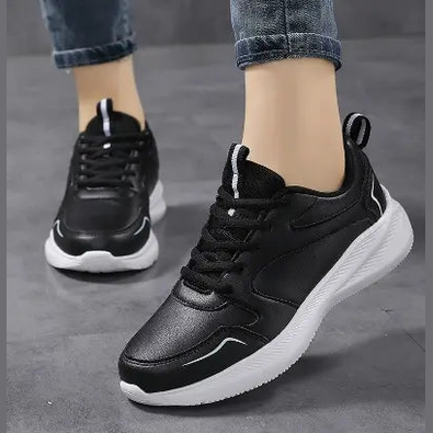 MunaWear - Shoes - Nyla – Women's White Slip On Sneakers for Casual Comfort and Active Lifestyle - 