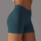 Kiana - Stylish Women's Cross-Waist Sport Shorts For All-Day Comfort