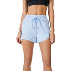 Zara - Vibrant Neon Spandex Fitness Shorts For Active Women