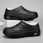 MunaWear  Slippers  Ethan – Waterproof Winter Cotton Slippers for Men, Cozy Indoor Slip-On Garden Shoes 