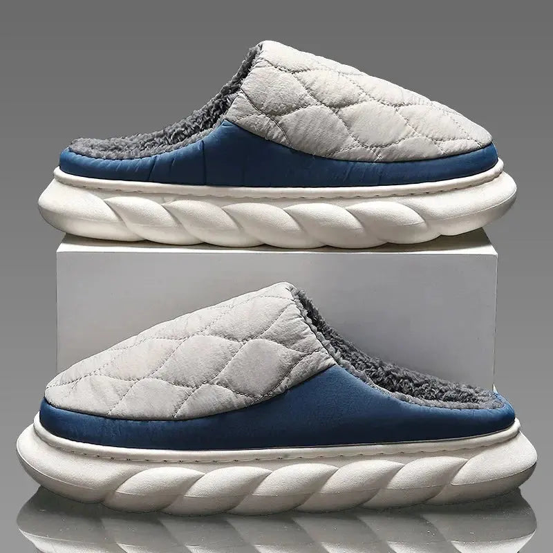MunaWear  Slippers  Liam – Plush Waterproof Winter Slippers, Warmest Non-Slip Design for Men & Women