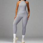 MunaWear  Sportswear  Ella - Stylish Halter Jumpsuit Perfect For Active Women And Yoga Enthusiasts