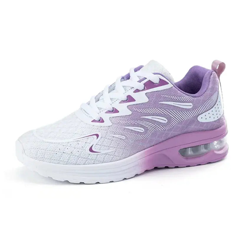 MunaWear  Walking Shoes  Mia - Best Walking Shoes for Women with Air Cushion Technology & Chunky Wedge Design